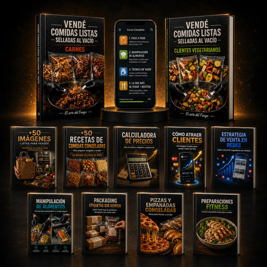 Vendé Comidas Listas + 9 BONOS DE REGALO!
